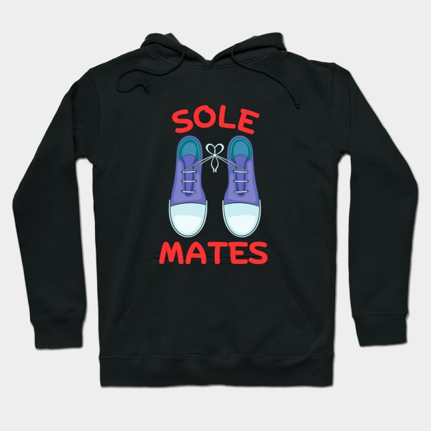 Sole Mates | Soul Mates Shoe Pun Hoodie by Allthingspunny